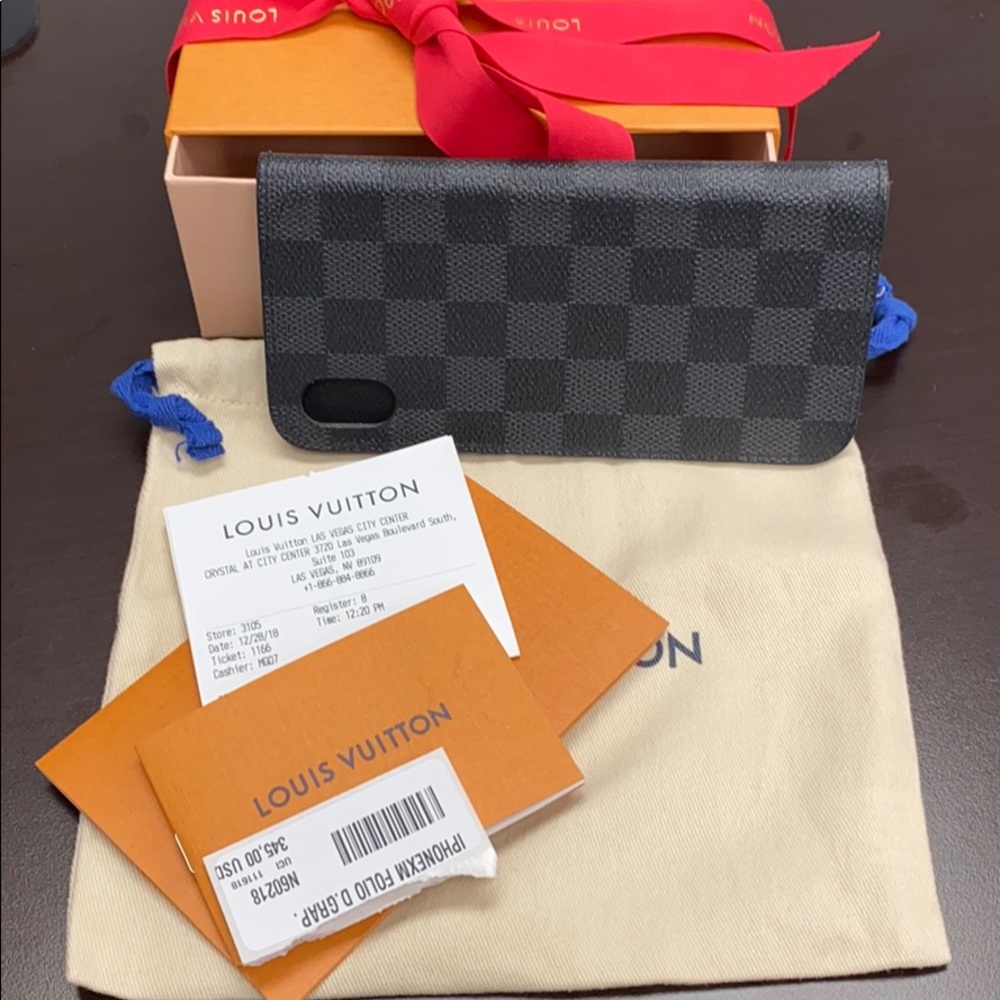 Louis Vuitton Apple iPhone XS case